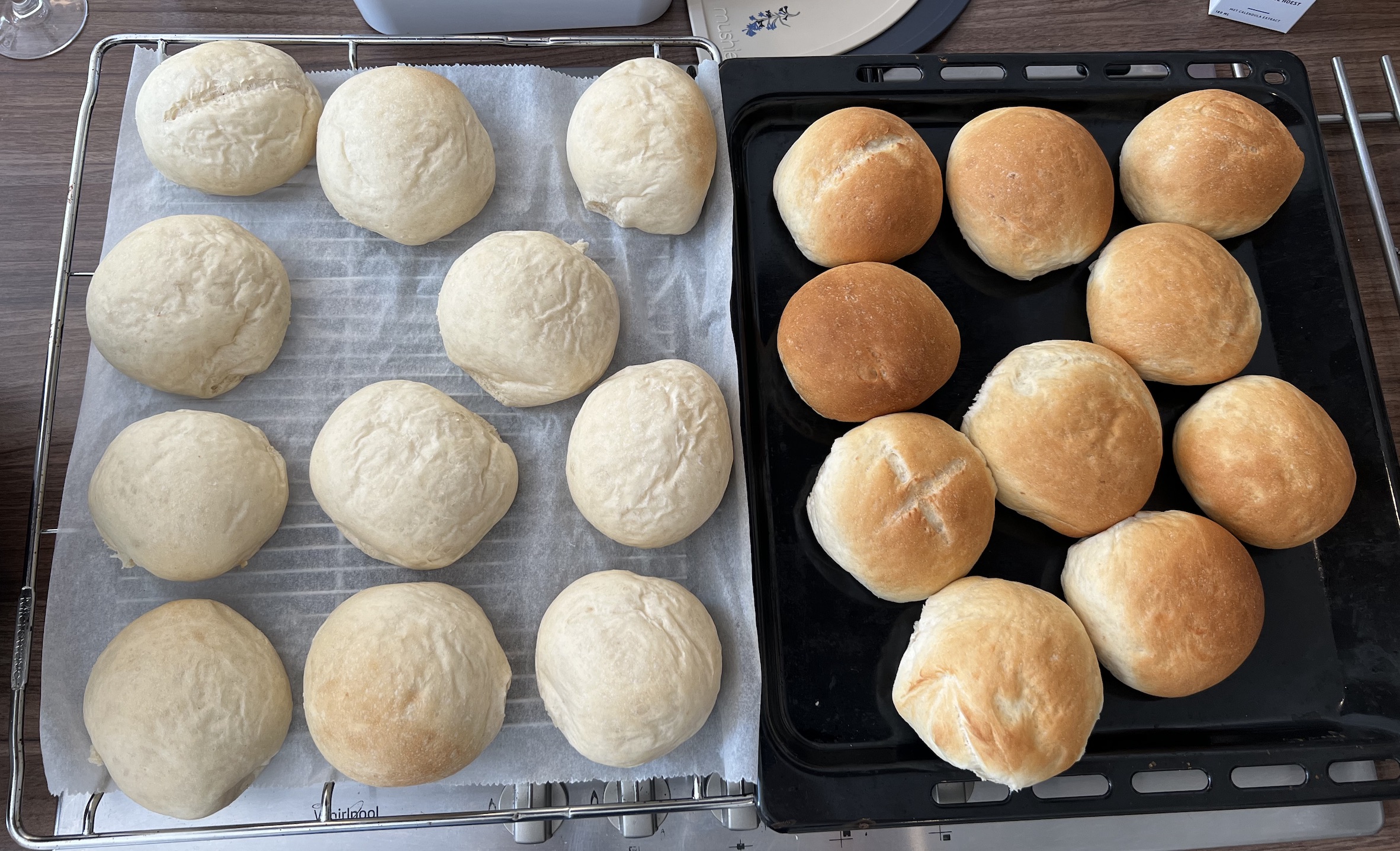 The first time my bread rolls came out this well I was very happy!
