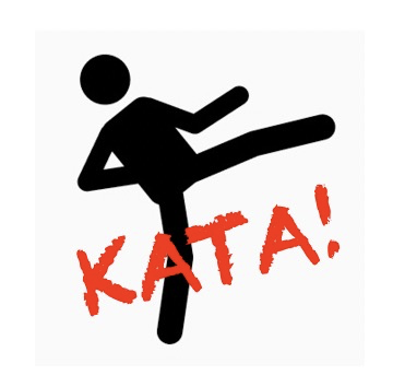 Kata sounds like a karate scream, but is really a reference to [Toyota Kata](https://en.wikipedia.org/wiki/Toyota_Kata) which embodies the idea of practicing something until it becomes second nature - an important principle when releasing software.