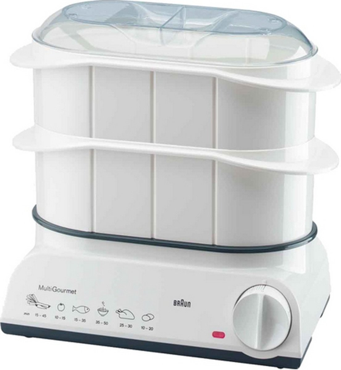 The ***Braun* *MultiGourmet*** food steamer. Although basic, we've used it intensively for 10+ years.