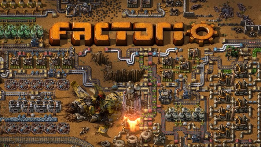 [Factorio](https://www.factorio.com/) starts simple, but has an extremely powerful game engine that allows you to automate almost every task in your quest to build the ultimate mega-factory. 