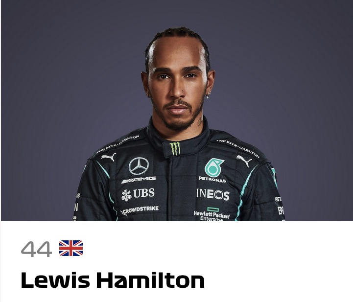 *The Champion*: 7 time world champion and race-win record holder. [Image Source](https://www.formula1.com/en/drivers.html)