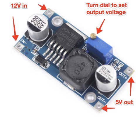 LM2596S Buck converter